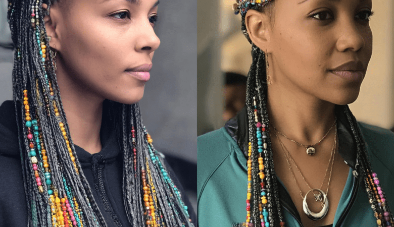 Braids With Beads