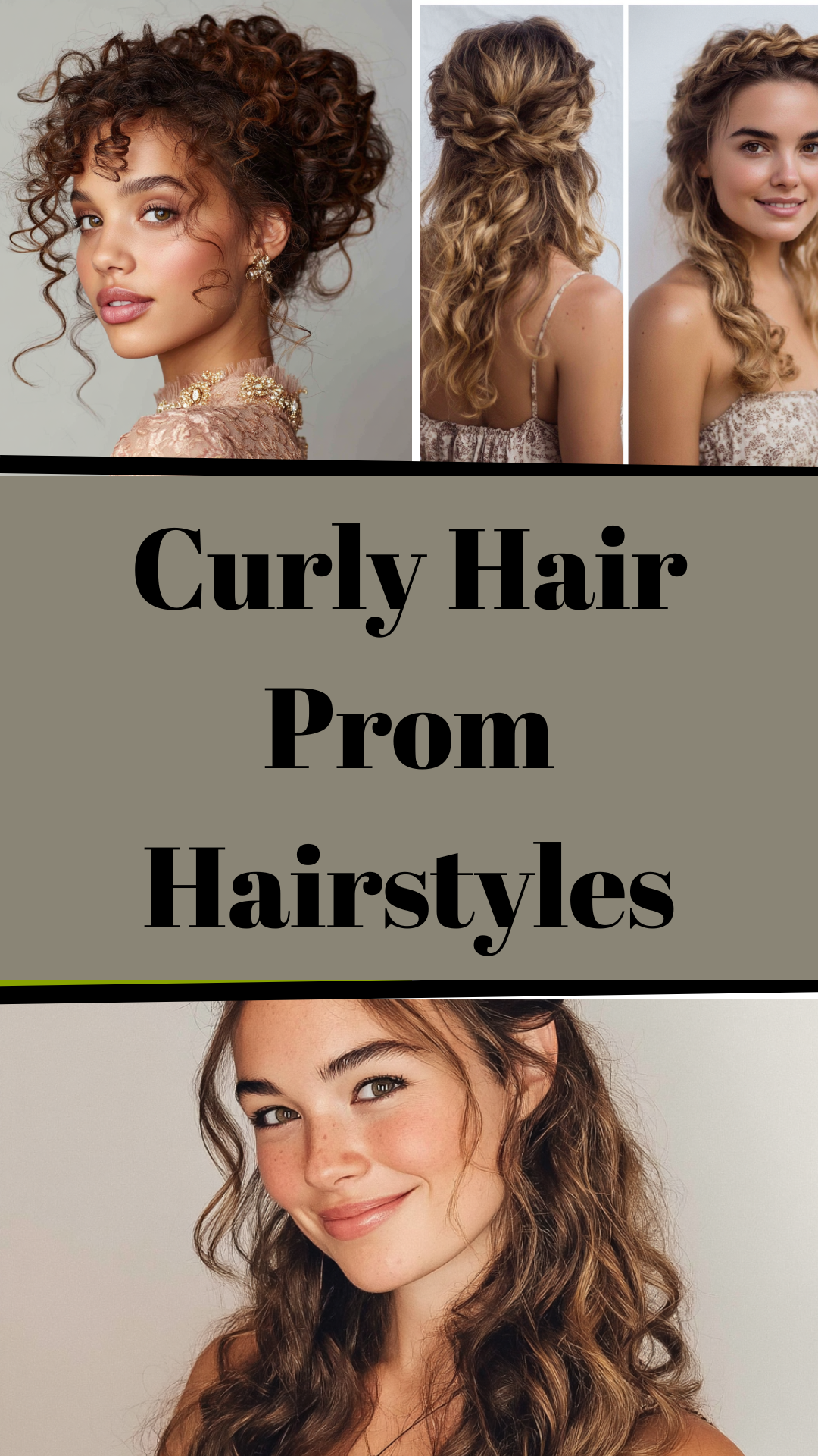 Curly Hair Prom Hairstyles