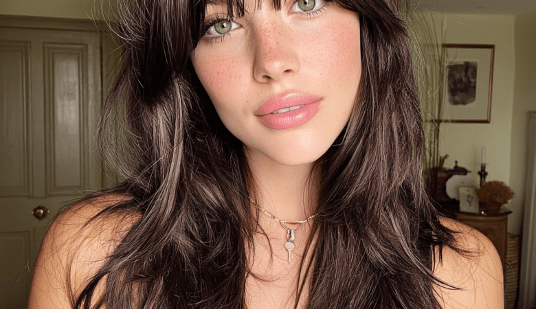 Face Framing Curtain Bangs