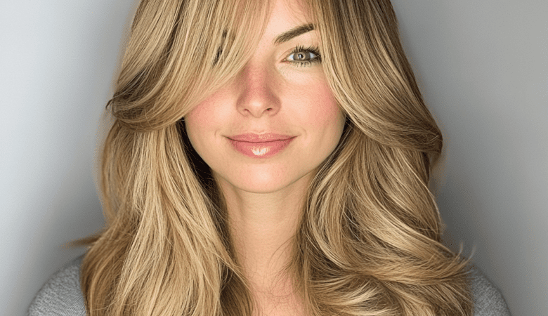 Face Framing Layers With Bangs