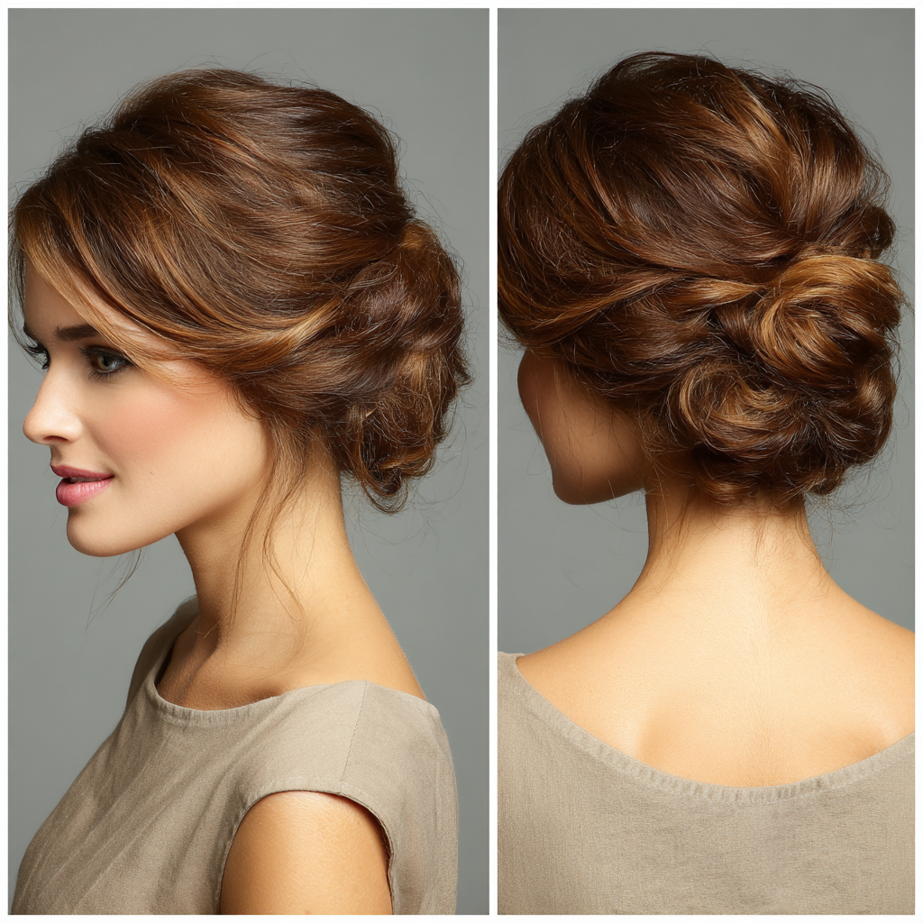 Updo Hairstyles For Prom Chic Chignon Prom Hairstyles Updos