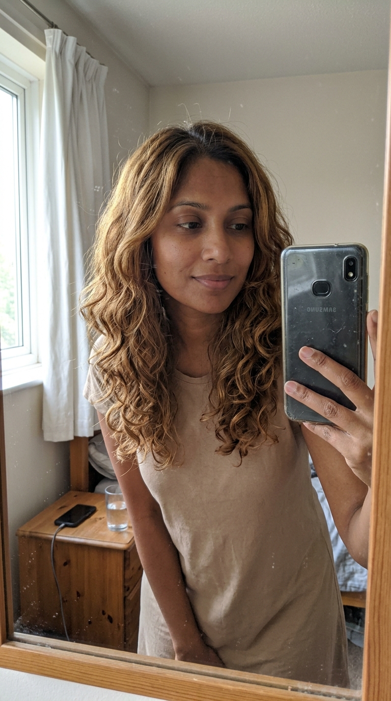 Stunning hair color trend option 2 with gorgeous highlights and premium details